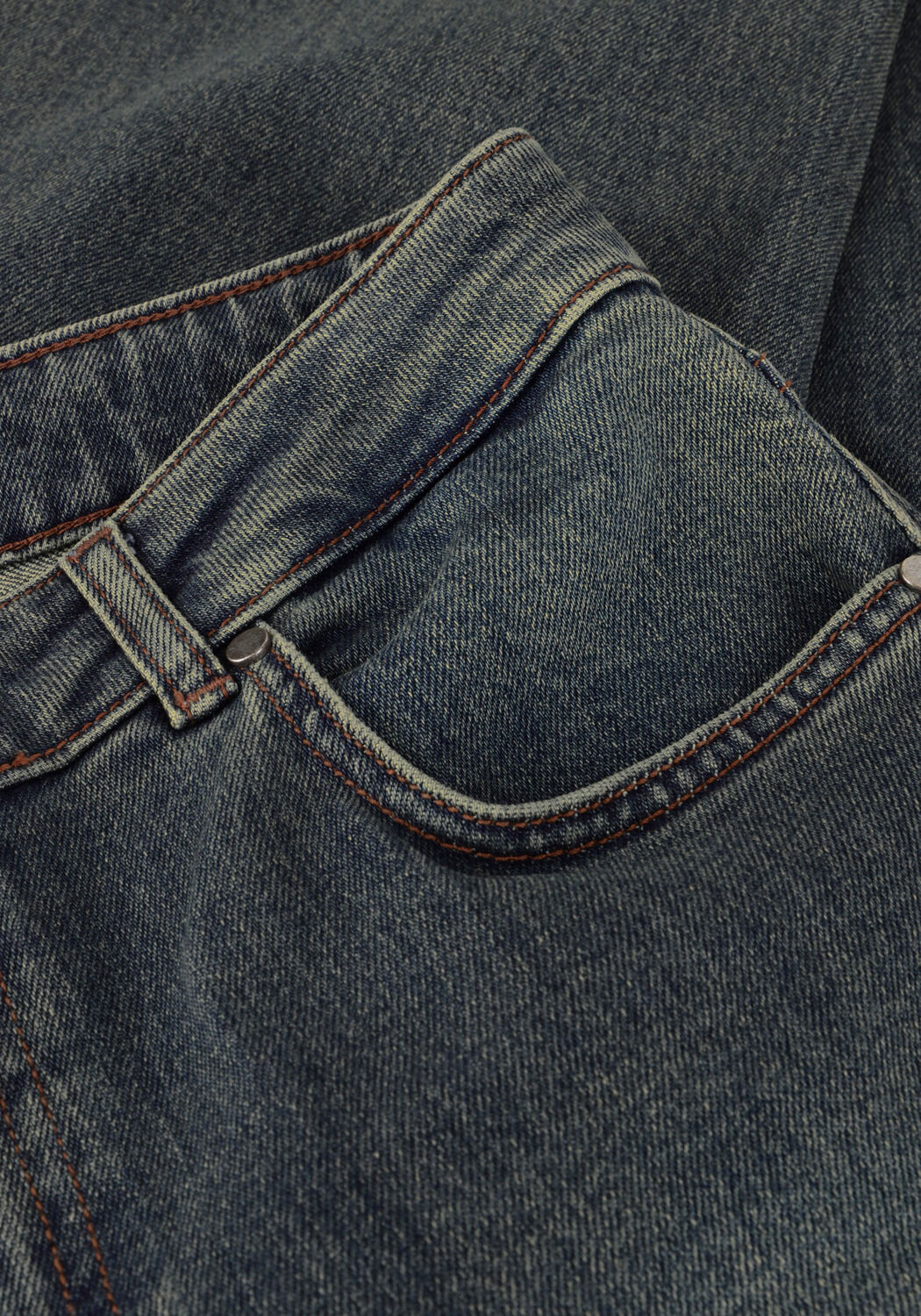 Donkerblauwe MY ESSENTIAL WARDROBE Barrel jeans BALOOMW 139 HIGH BARREL - large