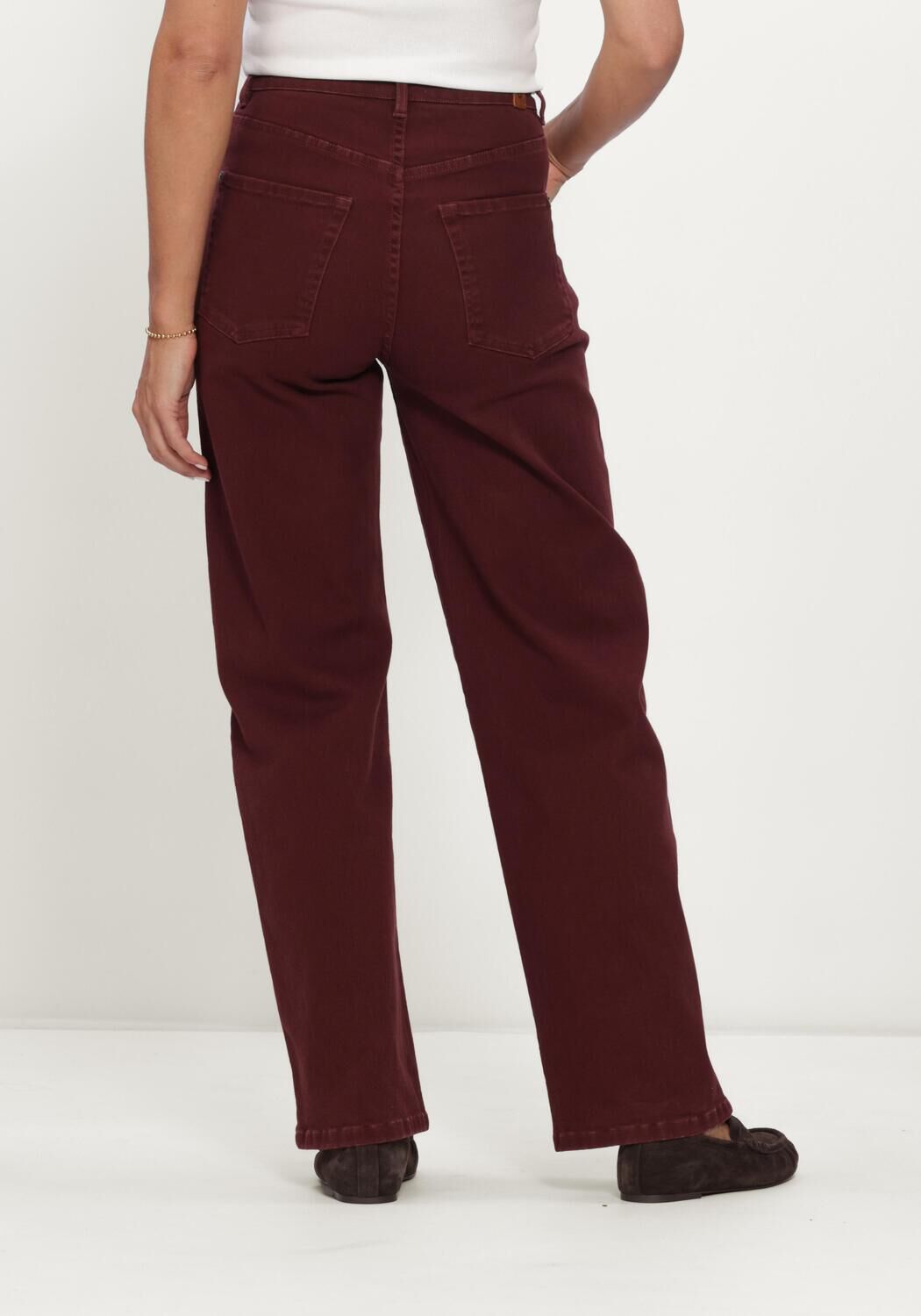 JANICE Dames Broeken Baxter Bordeaux