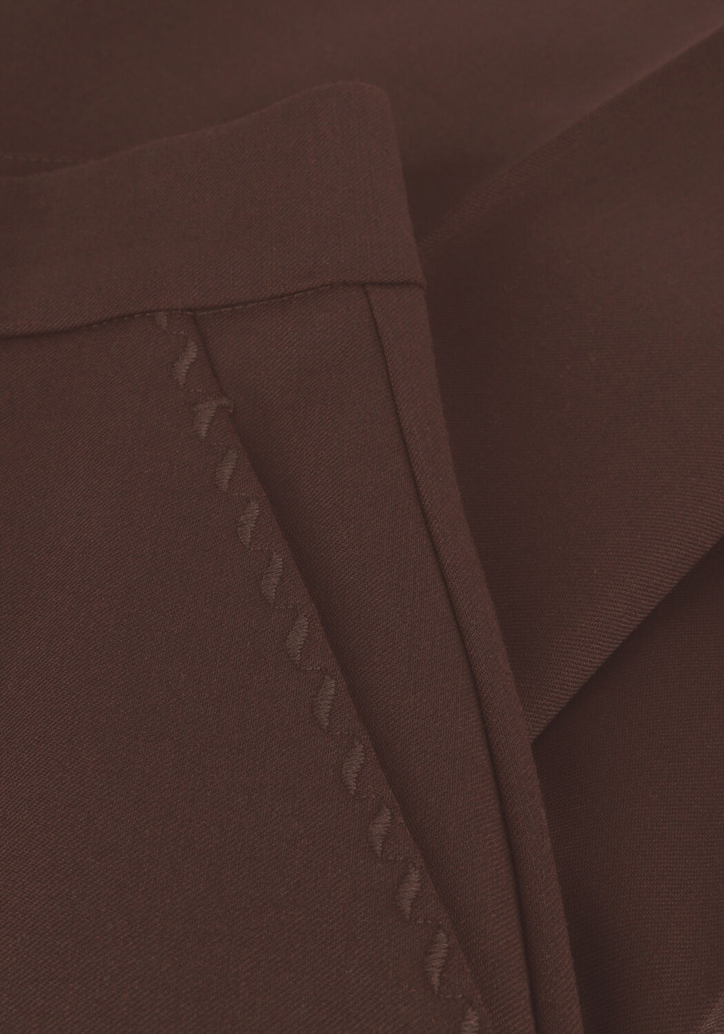 Bruine VANILIA Pantalon DECOSTITCH JEANS - large