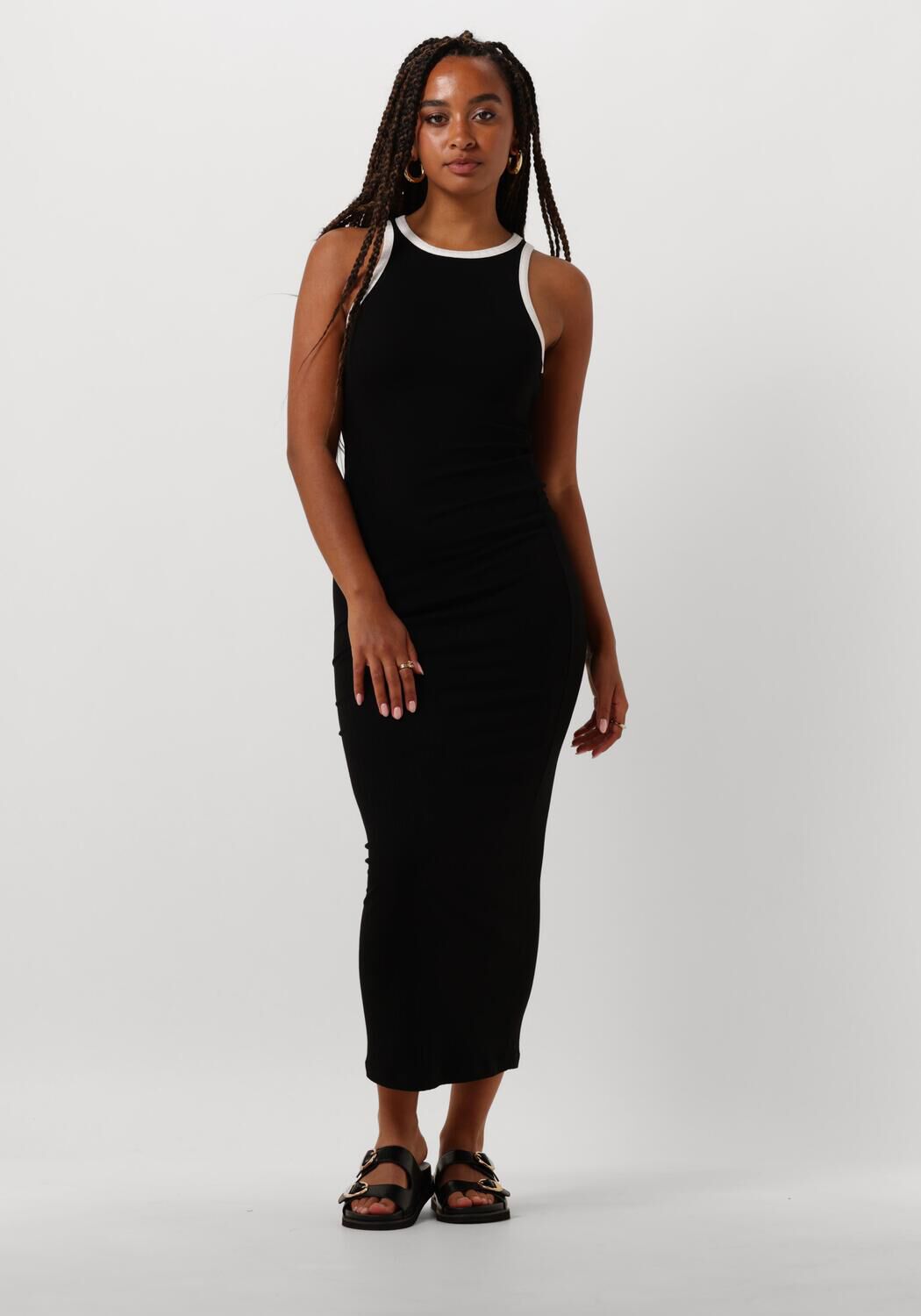 REFINED DEPARTMENT Dames Jurken Luna Zwart