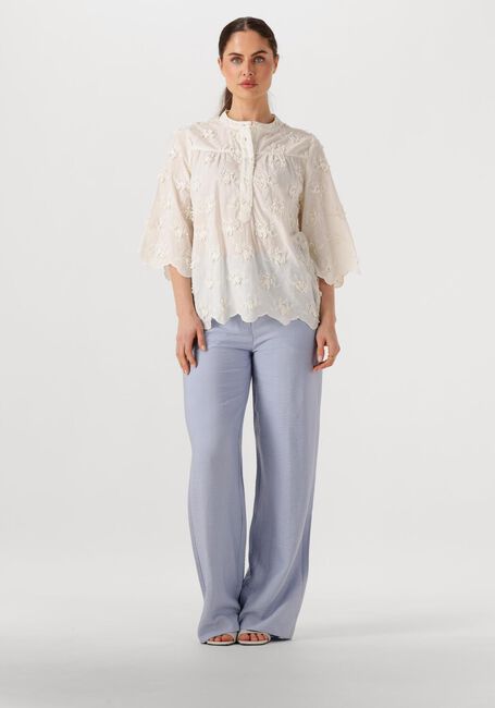 Witte LOLLYS LAUNDRY Blouses LOUISELL BLOUSE SS - large