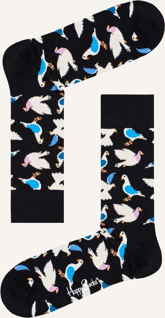 Zwarte HAPPY SOCKS Sokken PIGEON SOCK Zwarte HAPPY SOCKS Sokken PIGEON SOCK - large