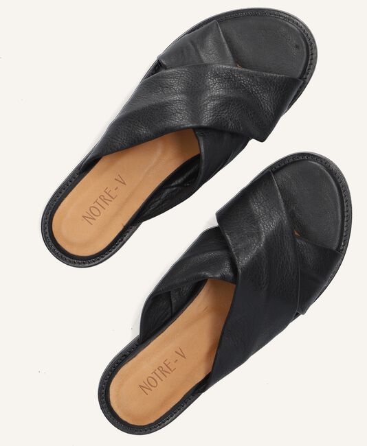 Zwarte NOTRE-V Slippers 10366 Zwarte NOTRE-V Slippers 10366 - large
