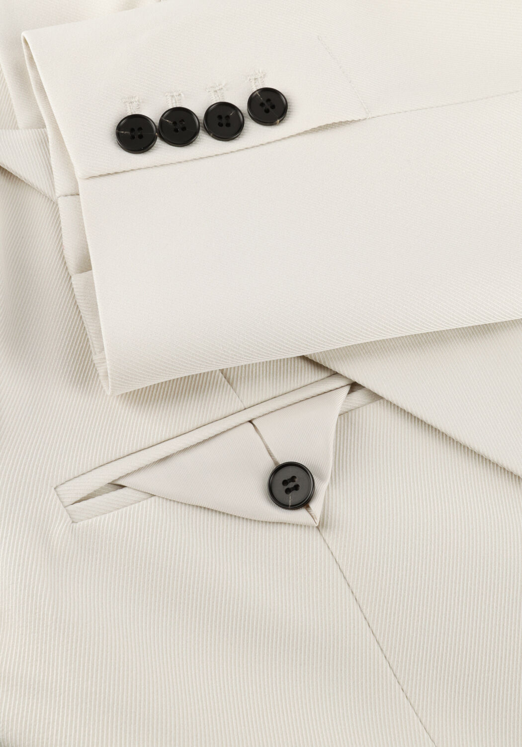 Gebroken wit HAUTE L'AMITI&Eacute; Blazer PREMIERE HOOK BLAZER - large