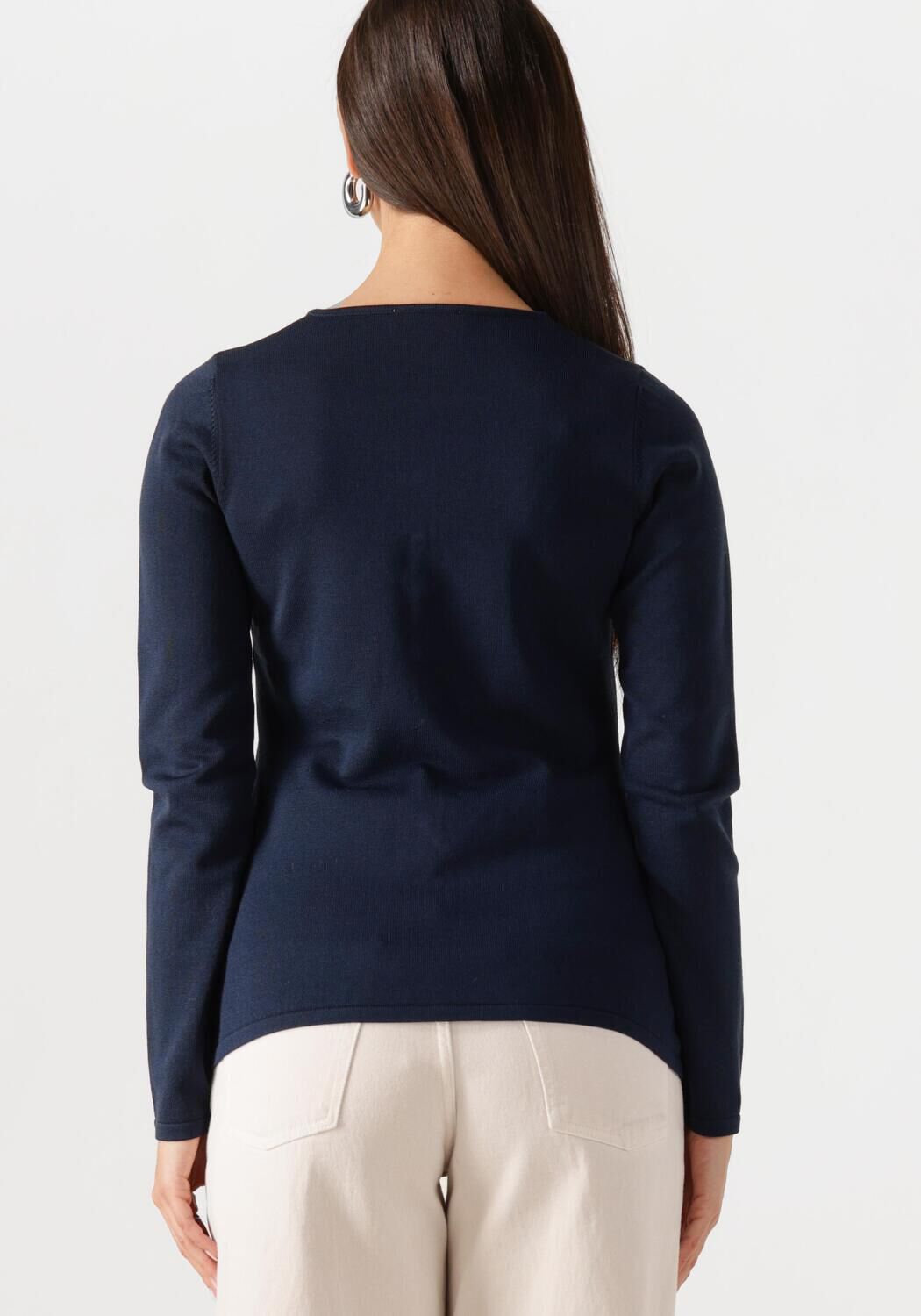 NEO NOIR Dames Blouses Teller Knit Blouse Donkerblauw