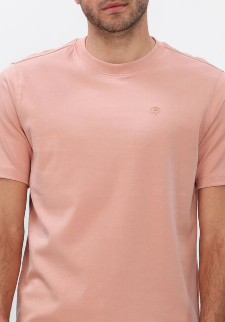Roze CAST IRON T-shirt REGULAR FIT INTERLOCK - large