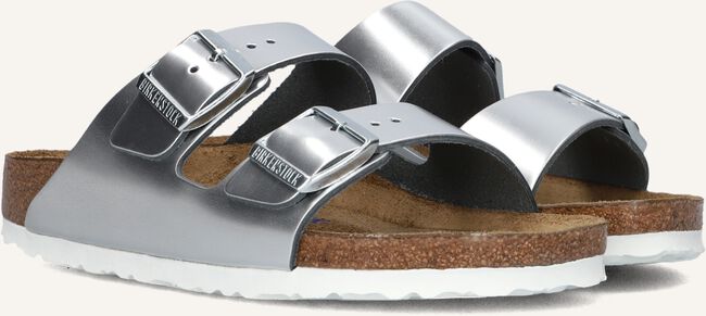 Zilveren BIRKENSTOCK Slippers ARIZONA MET SHINE Zilveren BIRKENSTOCK Slippers ARIZONA MET SHINE - large