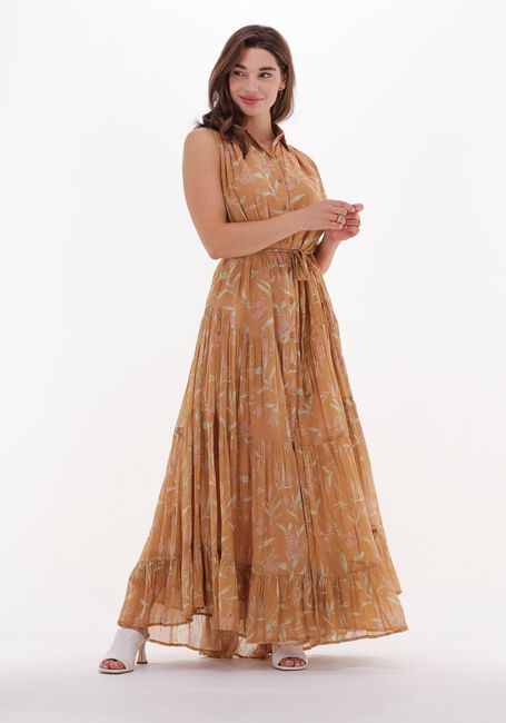 Oranje MES DEMOISELLES Maxi jurk DOLLY - large