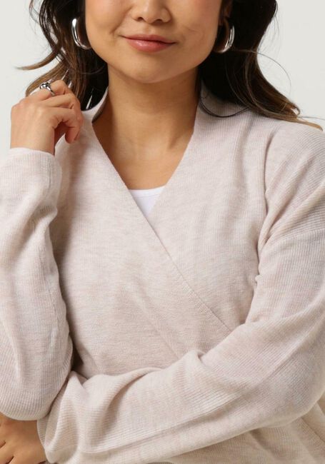 Gebroken wit ANOTHER LABEL Trui LEN KNITTED PULL L/S - large