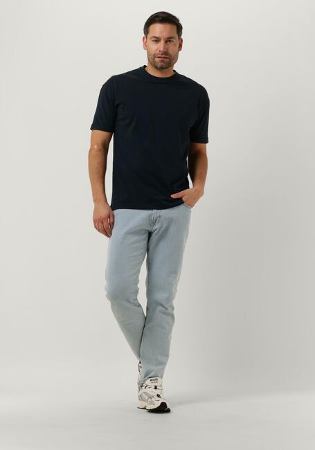 Donkerblauwe DRYKORN T-shirt THILO 520003 - large