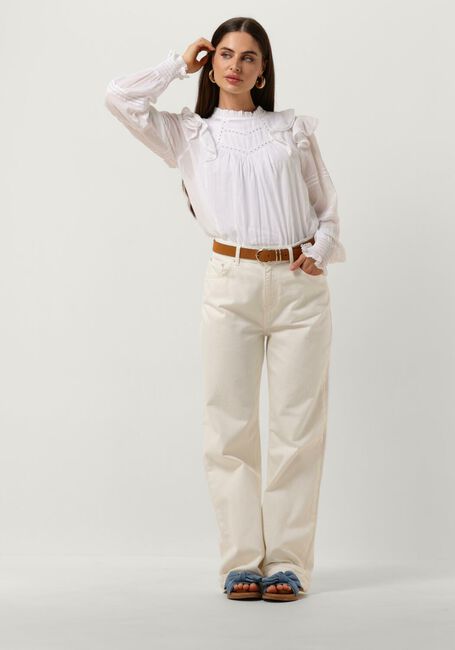 Witte NEO NOIR Blouses SIMKIE S VOILE BLOUSE - large