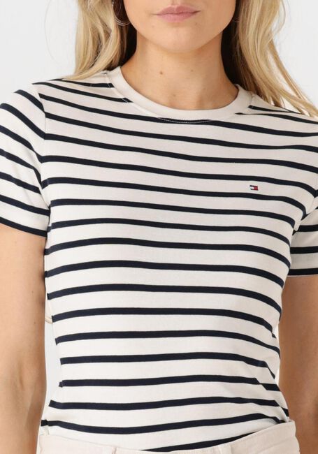 Blauwe TOMMY HILFIGER T-shirt SLIM CODY C-NK SS - large