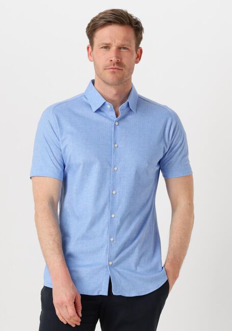 Lichtblauwe DESOTO Casual overhemd CASUAL KENT 1/2 - large