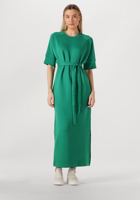 Groene POM AMSTERDAM Maxi jurk NORA MEADOW - large