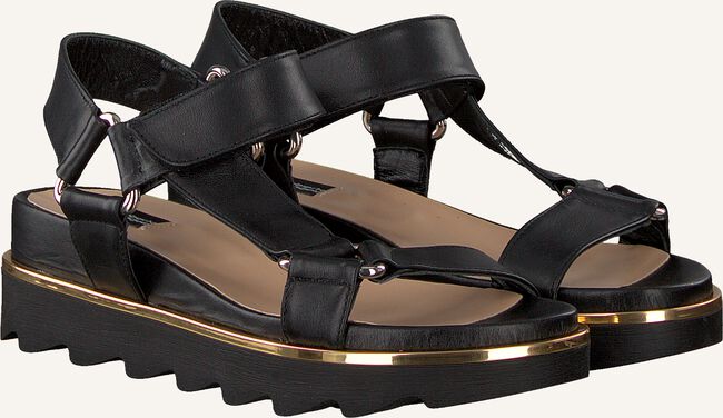 Zwarte ROBERTO D'ANGELO Platte sandalen 550 Zwarte ROBERTO D'ANGELO Platte sandalen 550 - large