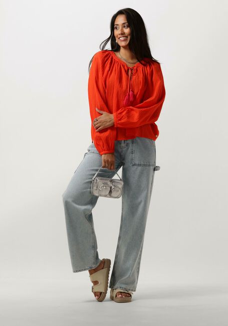 Oranje SCOTCH & SODA Blouses BALLOON SLEEVE TOP - large