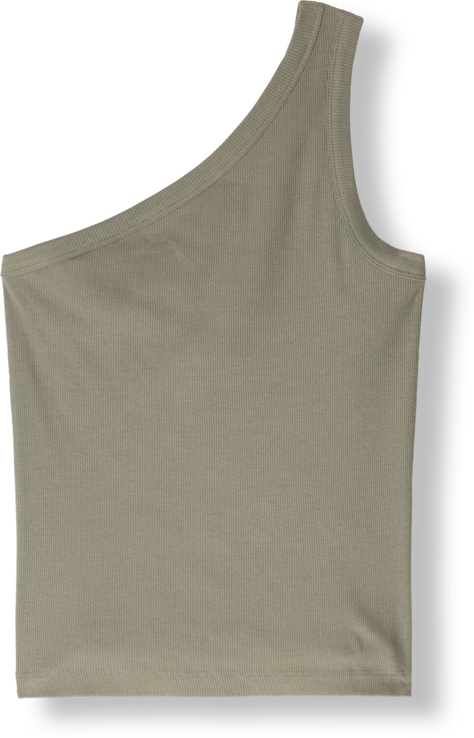 SELECTED FEMME Dames Tops & T-shirts Slfanna One Shoulder Top Olijf