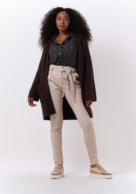 Bruine Y.A.S. Vest YASALVA LS LONG KNIT CARDIGAN - large