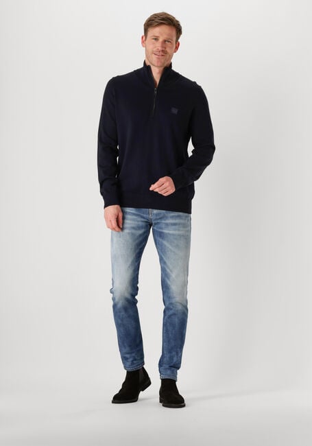 Donkerblauwe BOSS ORANGE Trui KANOBIX_S - large