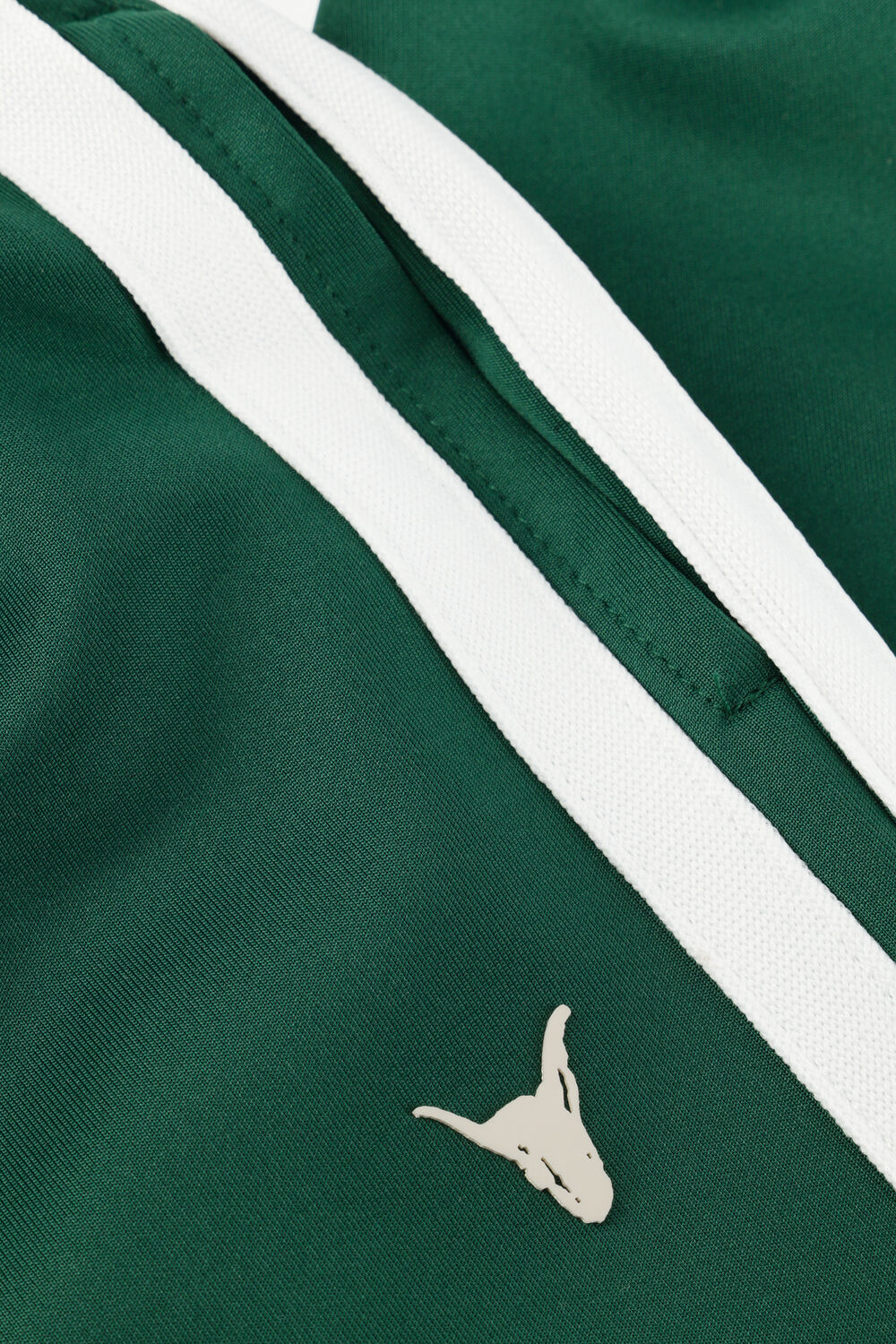 Donkergroene ALIX MINI Joggingbroek KNITTED TRAINING PANTS - large