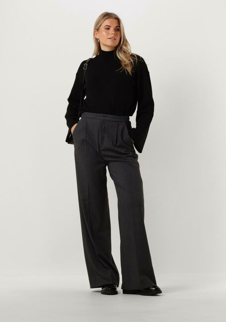 Zwarte MY ESSENTIAL WARDROBE Top BLOSSOMMW KNIT BLOUSE - large
