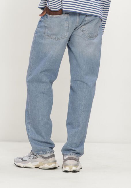 Lichtblauwe WOODBIRD Wide jeans WBLEROY ARCTIC JEANS - large
