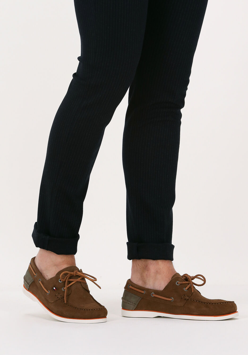 Beige TOMMY HILFIGER CLASSIC BOATSHOE Instappers | Omoda