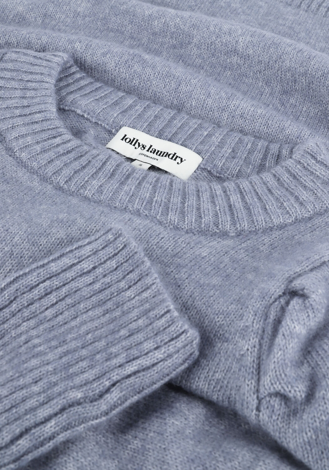 Lichtblauwe LOLLYS LAUNDRY Trui PRISCILLA - large