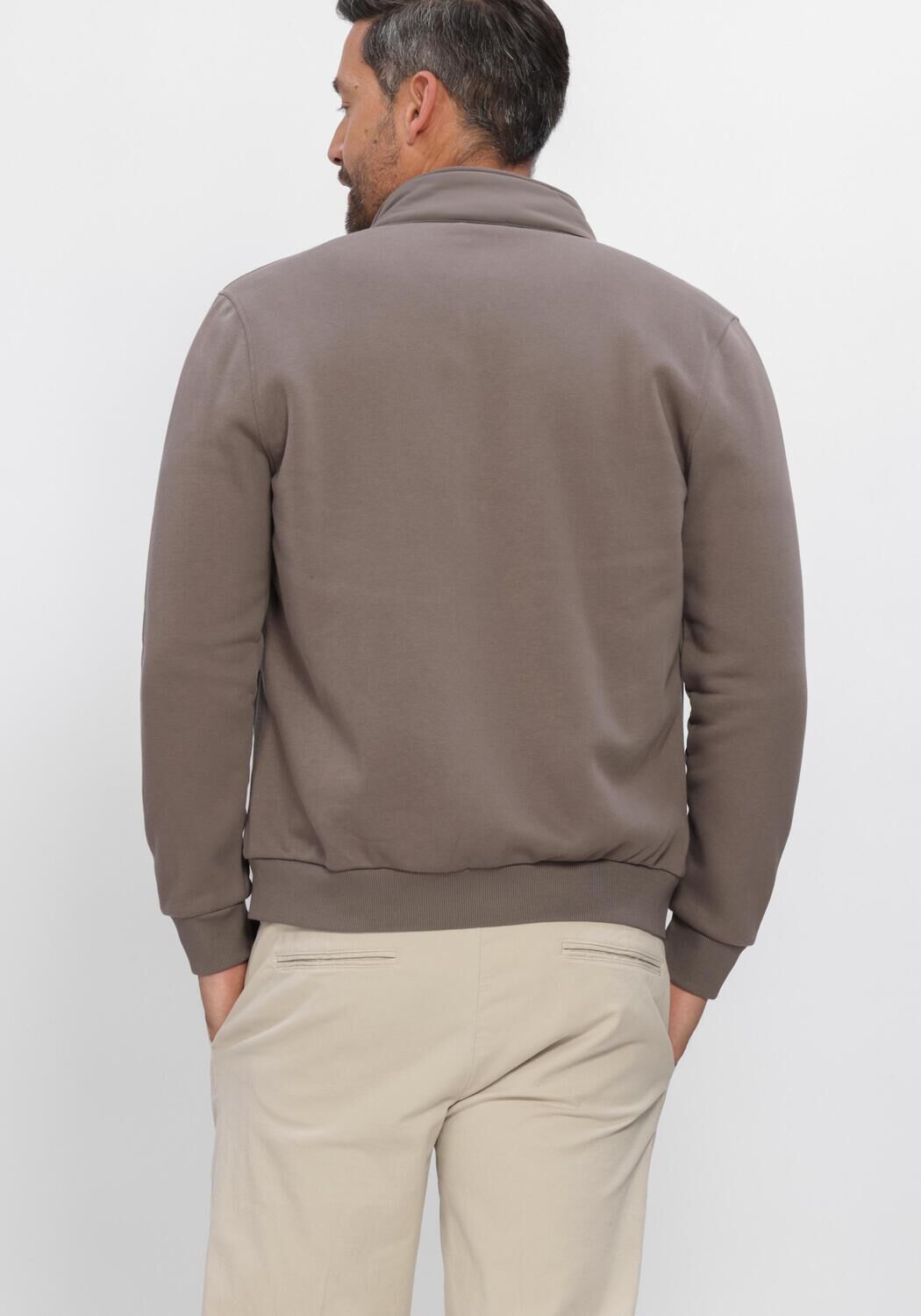 Bruine GENTILUOMO Jack JACKET MATERIAL MIX - large