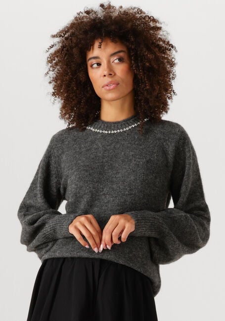 Donkergrijze COPENHAGEN MUSE Trui CMIBRA-PULLOVER - large