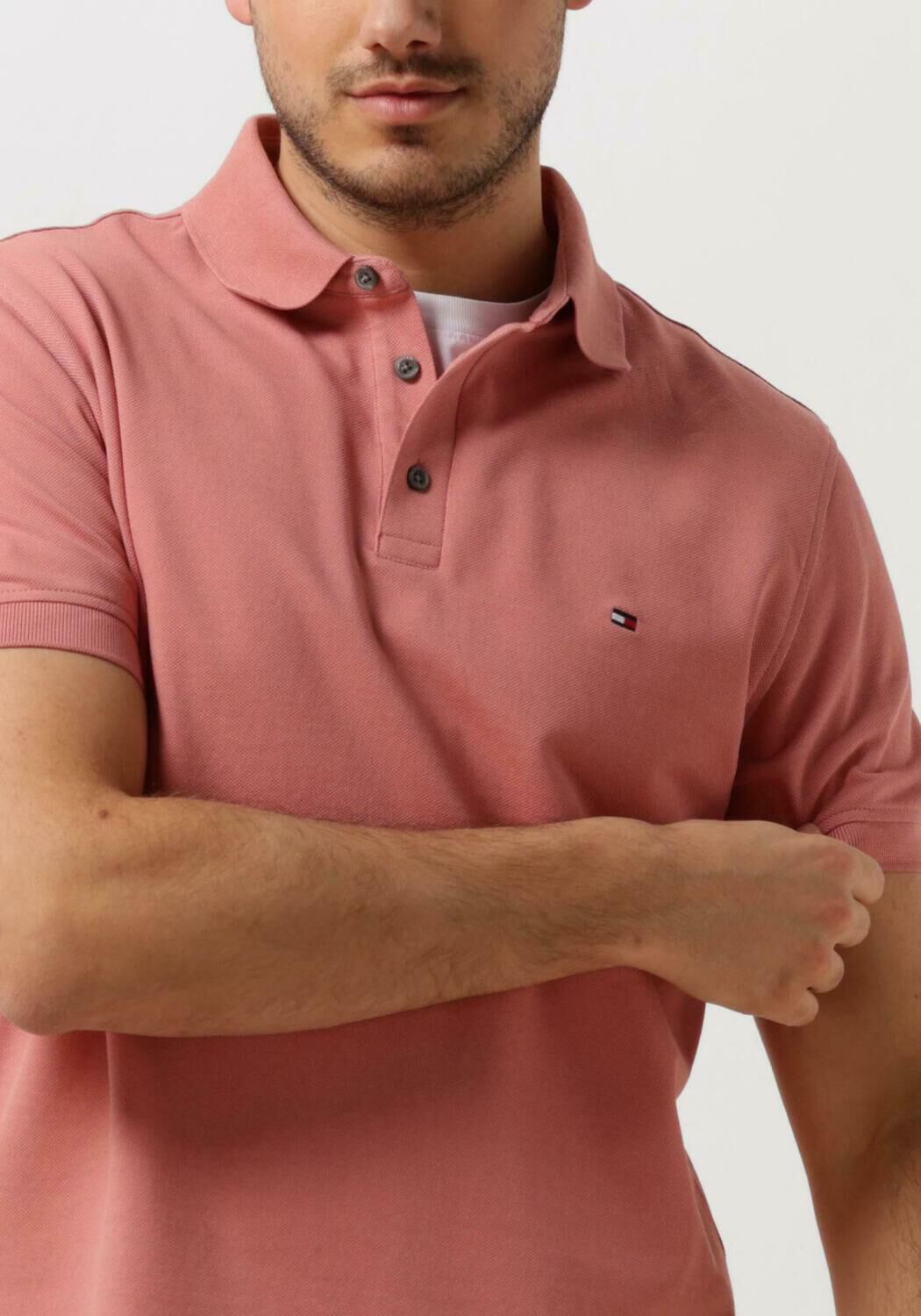 TOMMY HILFIGER Heren Polo's & T-shirts 1985 Slim Polo Perzik
