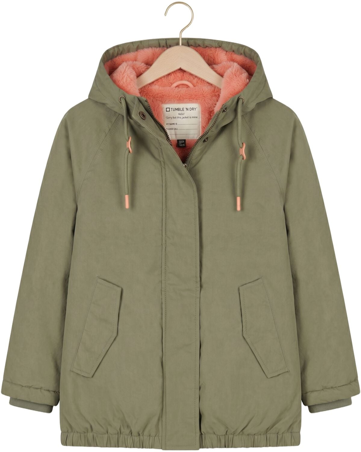 TUMBLE 'N DRY Meisjes Jassen Parker Khaki
