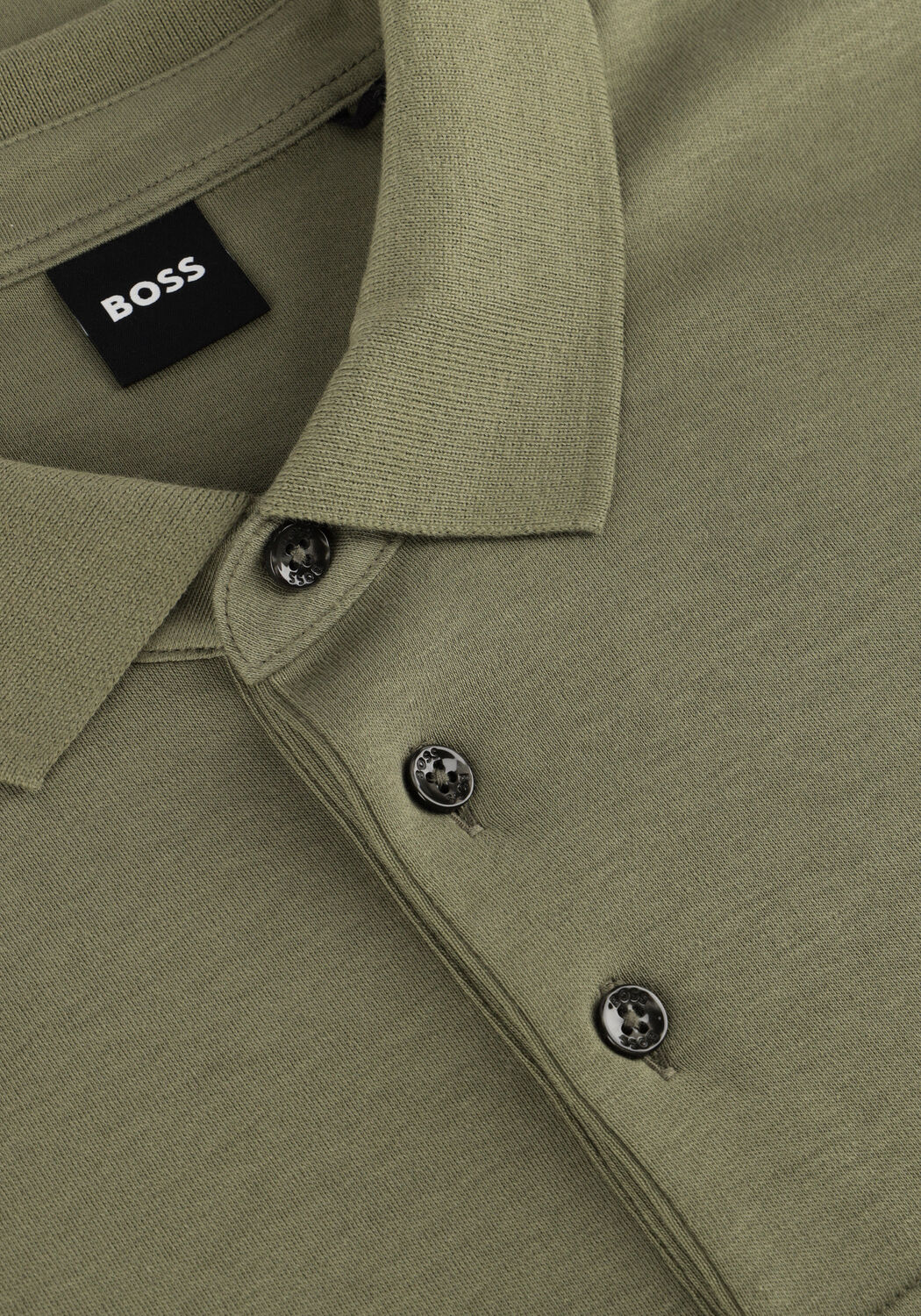 Groene BOSS BLACK Polo PADO 30 - large