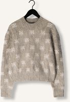 Taupe STUDIO AR Trui ALYSSA BRUSHED KNIT Taupe STUDIO AR Trui ALYSSA BRUSHED KNIT - medium