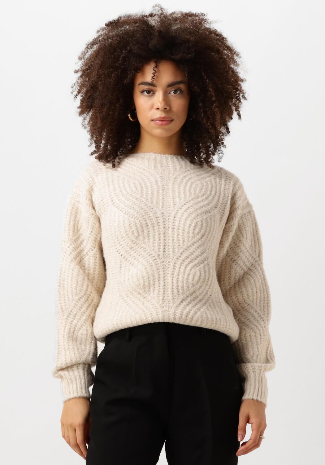 Freebird Zachte Zand Trui Kathleen Beige Dames