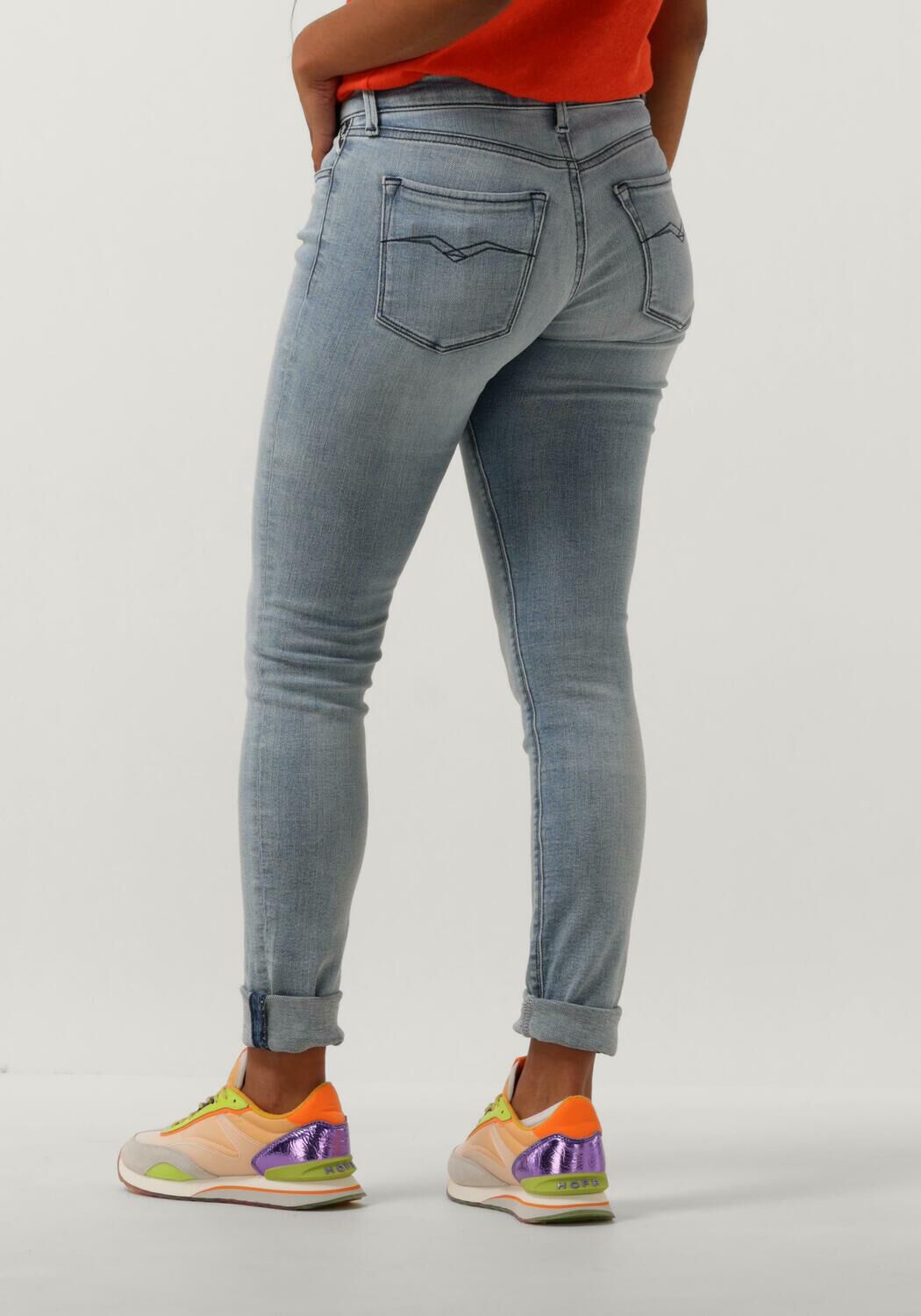 REPLAY Dames Jeans New Luz Pants Lichtblauw