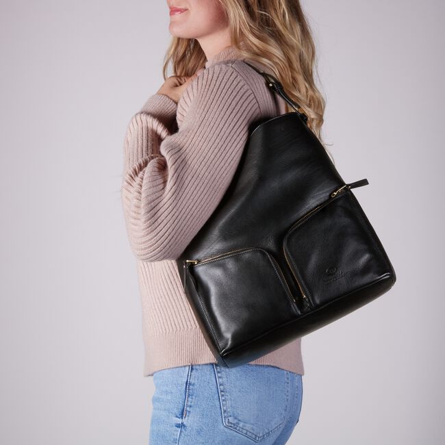 Zwarte FRED DE LA BRETONIERE Handtas 233010047 Zwarte FRED DE LA BRETONIERE Handtas 233010047 - large