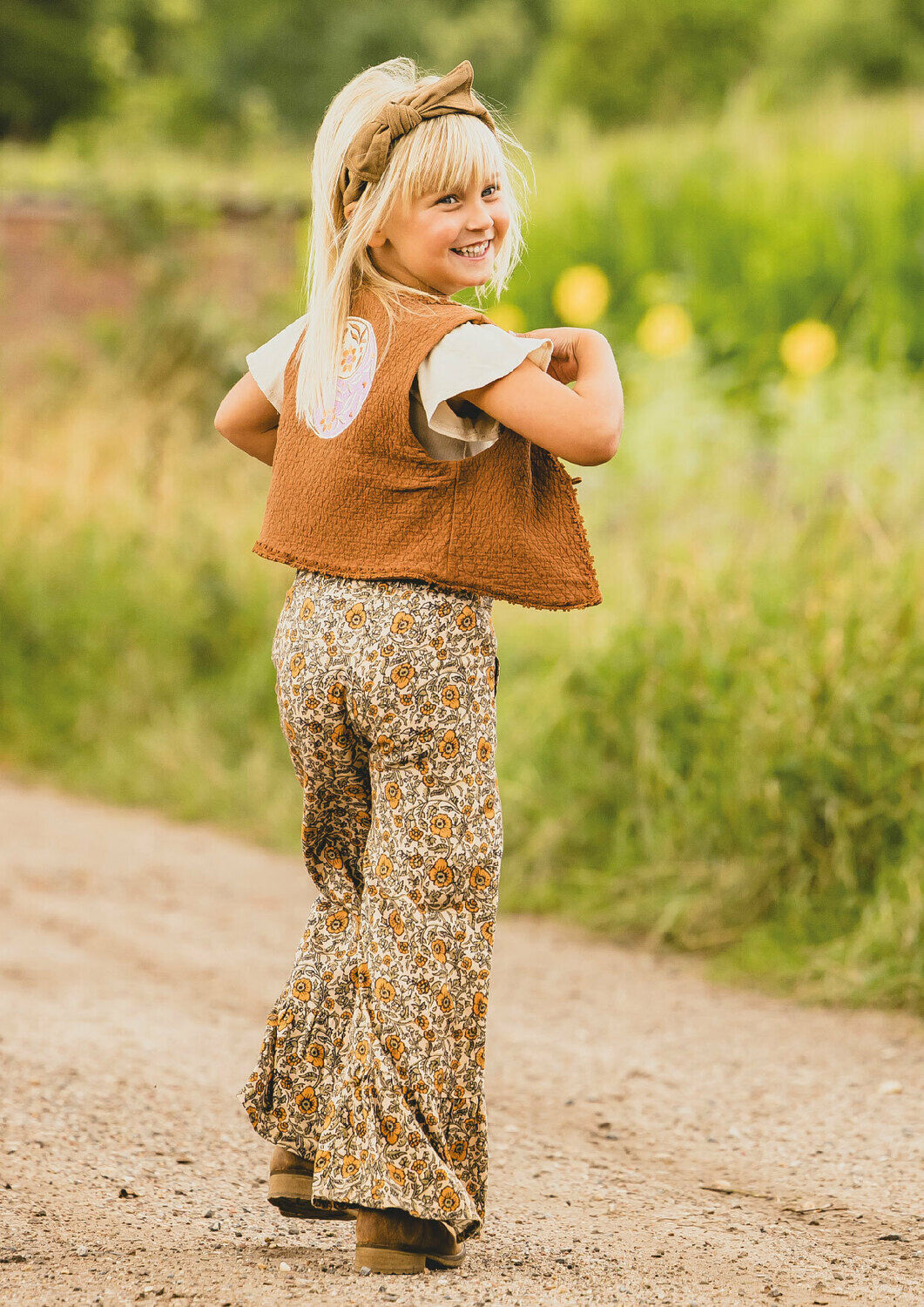 Multi LOOXS Little Flared broek 2411-7622 - large