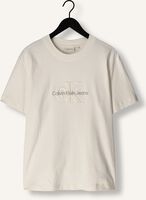 CALVIN KLEIN CHENILLE MONOLOGO TEE CALVIN KLEIN CHENILLE MONOLOGO TEE - medium