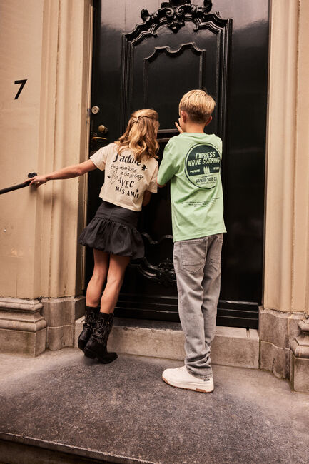 Grijze INDIAN BLUE JEANS Wide jeans 2652 WIDE LOOSE GREY JEANS - large