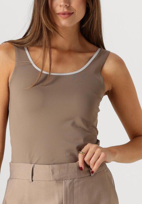 Bruine NUKUS Top JUBA SINGLET - large