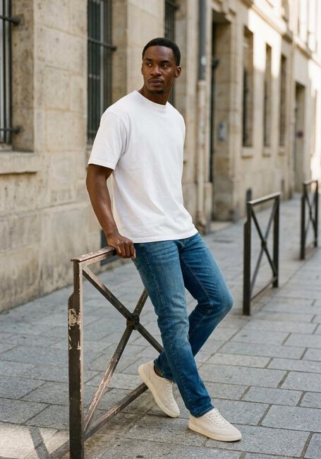Blauwe 7 FOR ALL MANKIND Slim fit jeans SLIMMY TAPERED - large