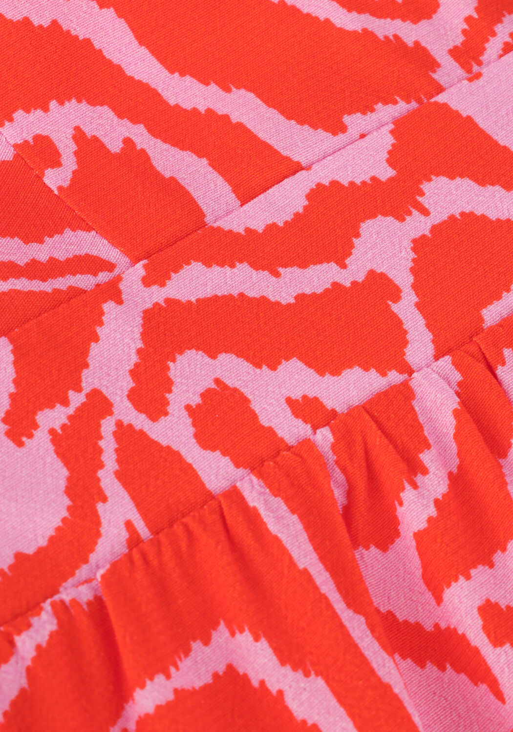 Rode YDENCE Midi jurk DRESS RHODE - large