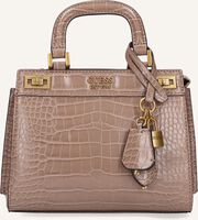 Beige GUESS Handtas KATEY MINI SATCHEL - medium