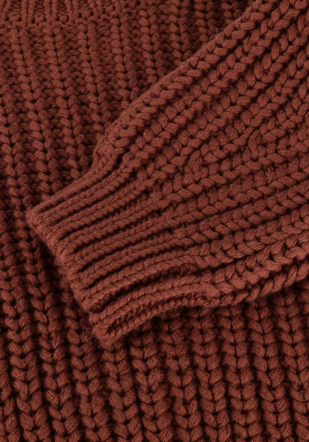 Witte QUINCY MAE Trui CHUNCKY KNIT SWEATER - large