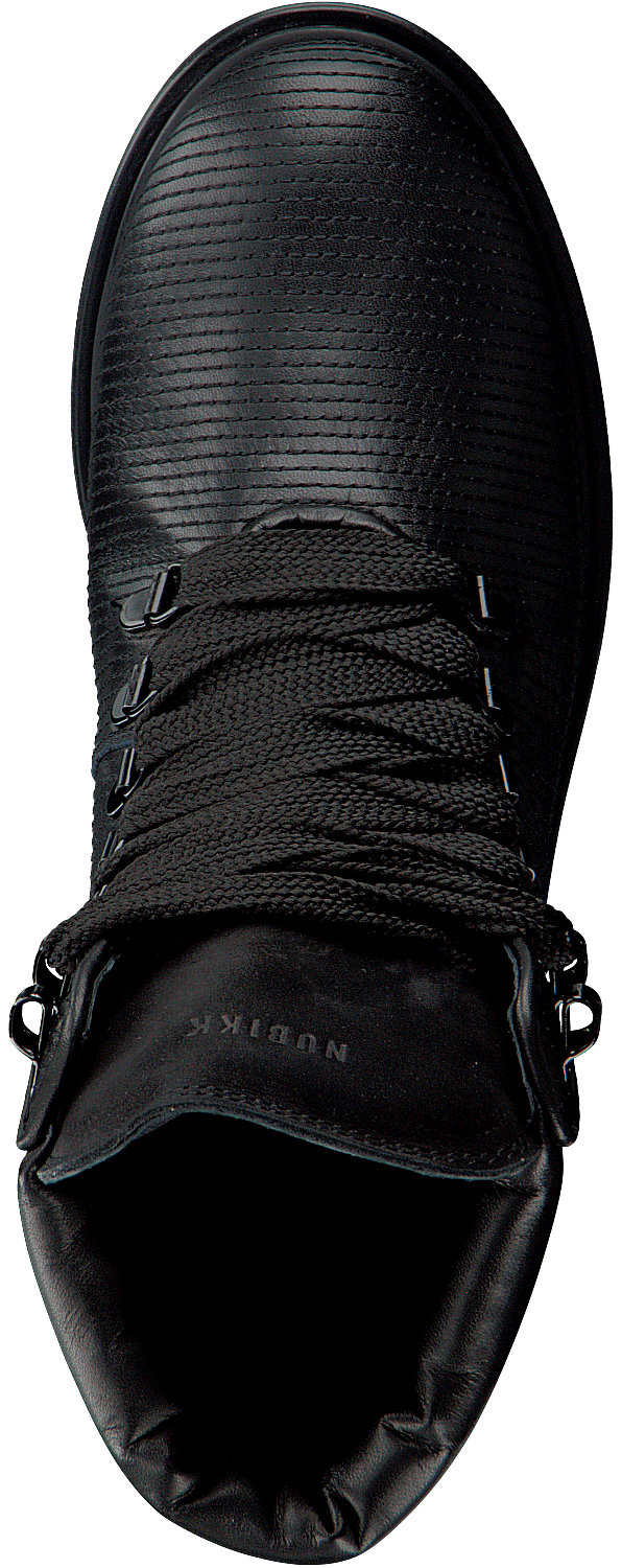 Zwarte NUBIKK Veterboots ZOE BOANN | Omoda Zwarte NUBIKK Veterboots ZOE BOANN | Omoda