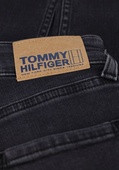 Zwarte TOMMY HILFIGER Skinny jeans SCANTON Y BLACK WATER REPELLENT - large