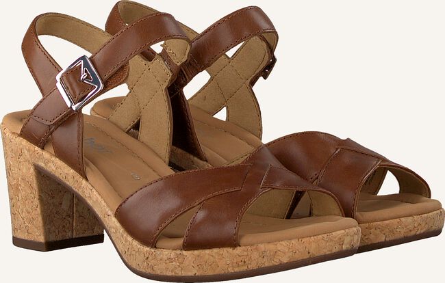 Cognac GABOR Platte sandalen 773.1 Cognac GABOR Platte sandalen 773.1 - large