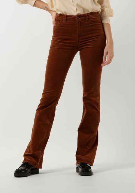 Bruine 7 FOR ALL MANKIND Flared broek LISHA VELVET CARAMEL - large