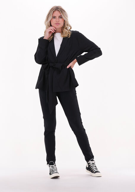 Zwarte 10DAYS Blazer BELT WRAP BLAZER - large